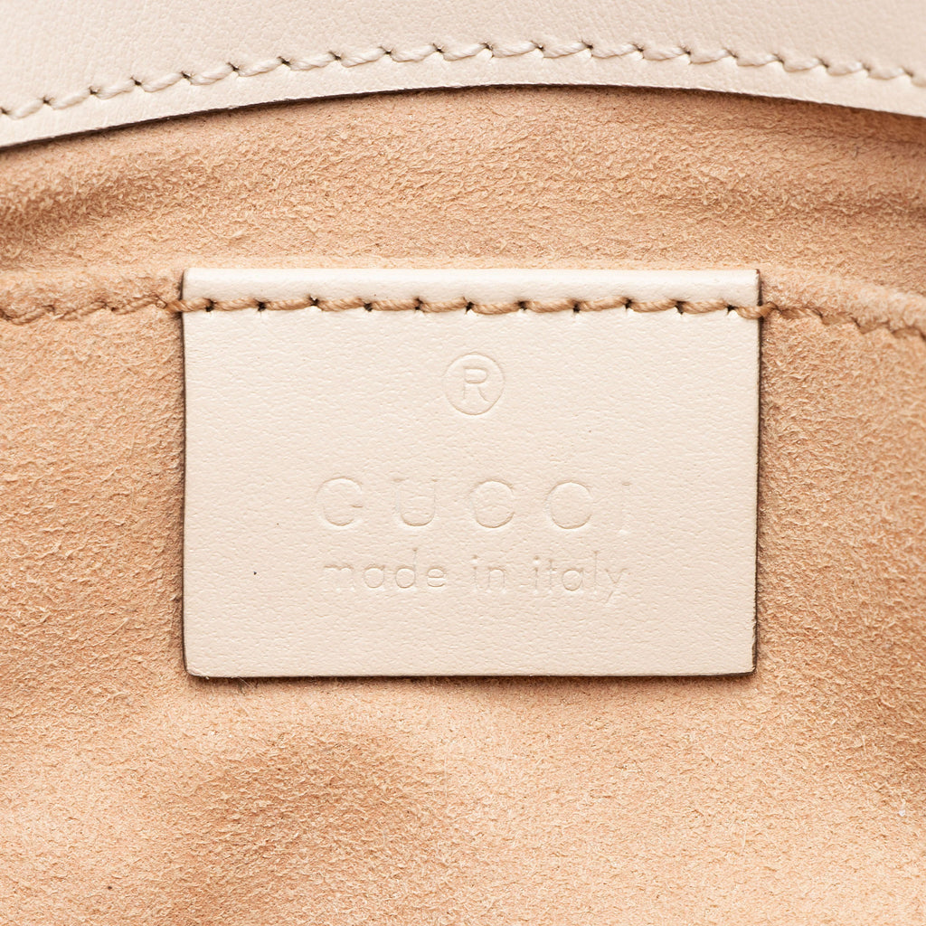 Gucci Matelasse Leather GG Marmont Small Flap Bag