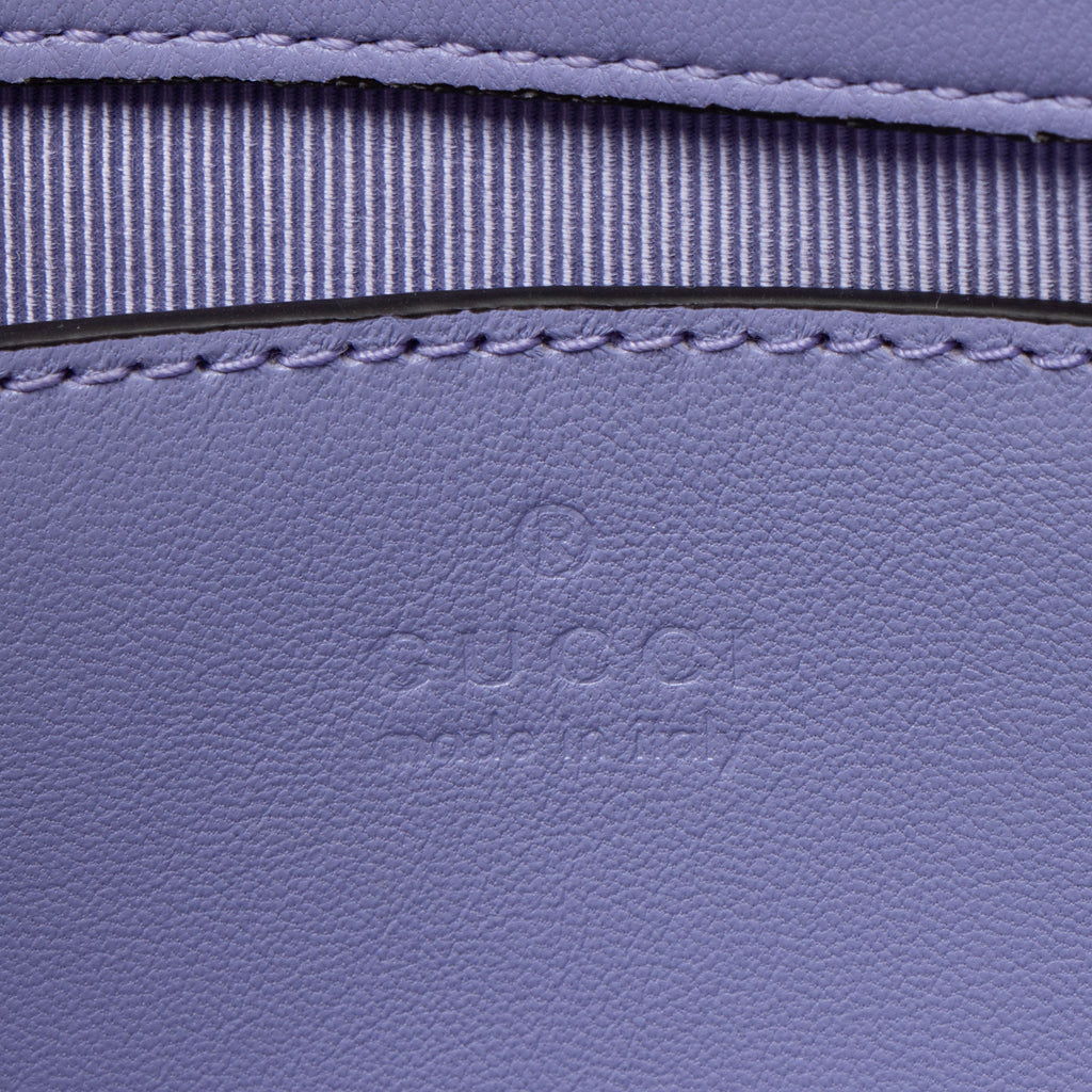 Gucci Matelasse Leather GG Marmont Small Flap Bag