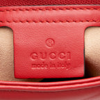 Gucci Matelasse Leather GG Marmont Small Flap Shoulder Bag (SHF-13400)