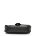 Gucci Matelasse Leather GG Marmont Small Flap Shoulder Bag (SHF-IkiGIu)