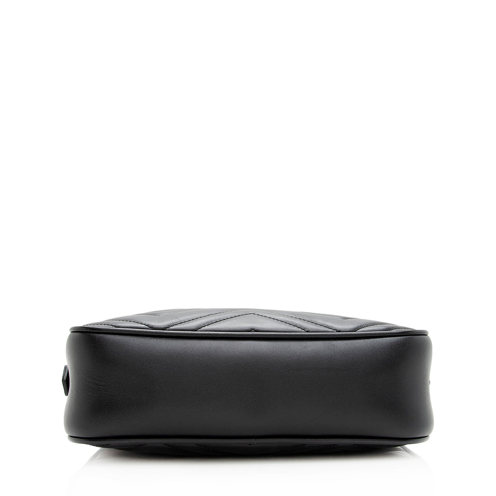 Gucci Matelasse Leather GG Marmont Small Shoulder Bag (SHF-20055)