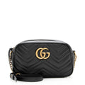Gucci Matelasse Leather GG Marmont Small Shoulder Bag (SHF-20055)