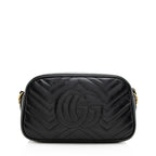 Gucci Matelasse Leather GG Marmont Small Shoulder Bag (SHF-20150)