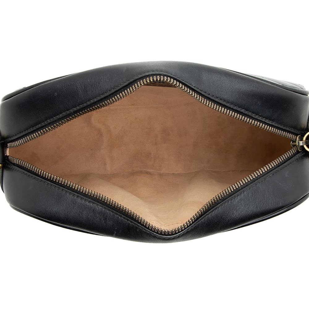 Gucci Matelasse Leather GG Marmont Small Shoulder Bag (SHF-20150)