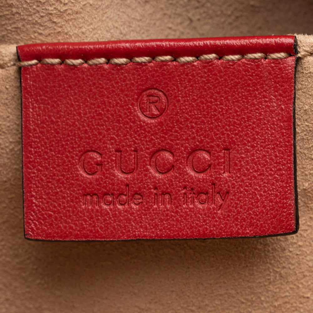 Gucci Matelasse Leather GG Marmont Small Shoulder Bag (SHF-20476)
