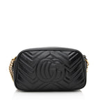 Gucci Matelasse Leather GG Marmont Small Shoulder Bag (SHF-21668)