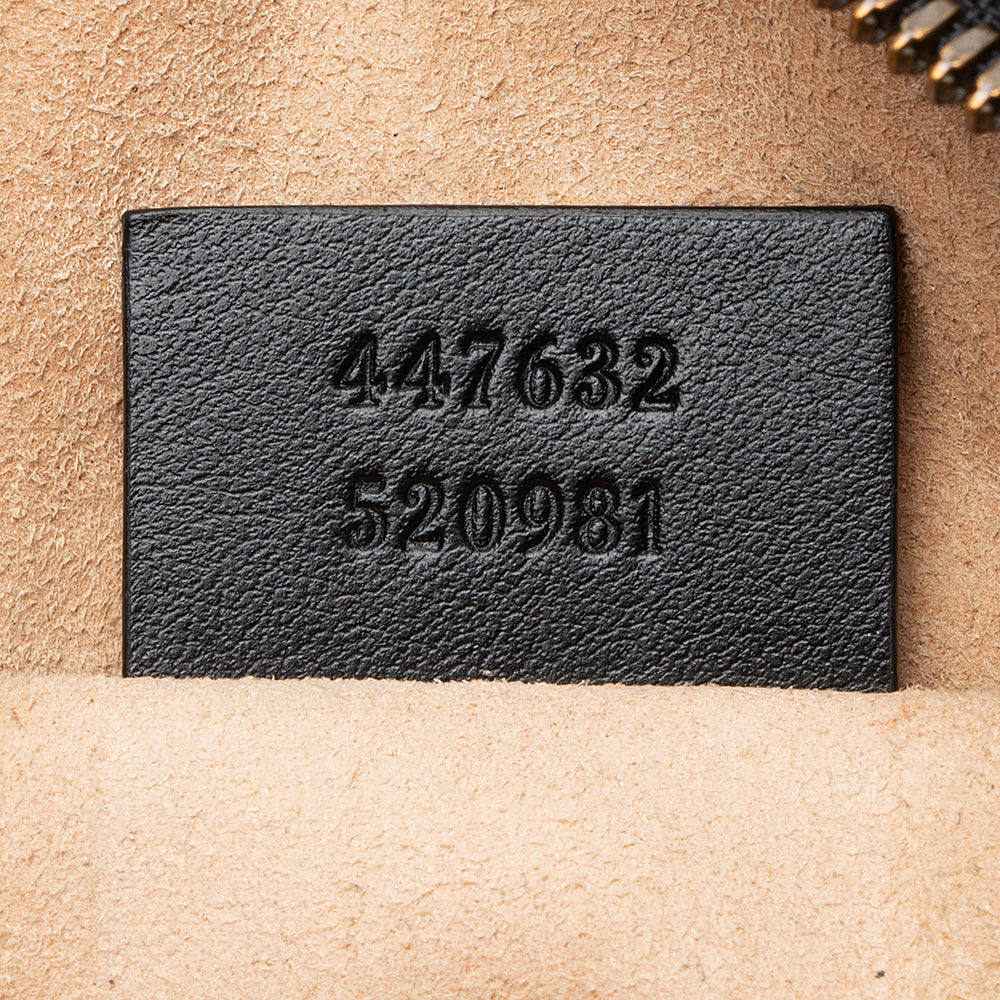 Gucci Matelasse Leather GG Marmont Small Shoulder Bag (SHF-21668)