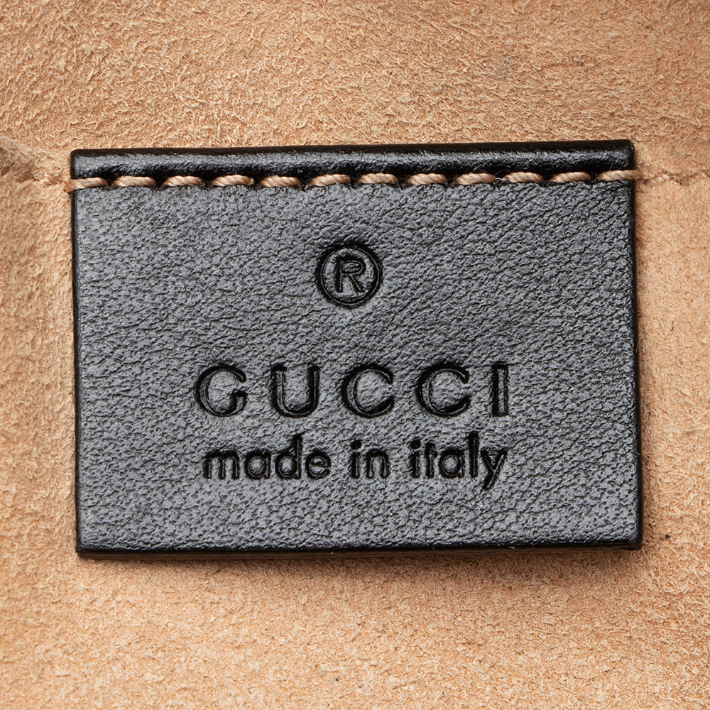 Gucci Matelasse Leather GG Marmont Small Shoulder Bag (SHF-21668)