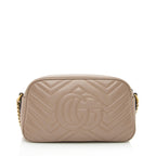 Gucci Matelasse Leather GG Marmont Small Shoulder Bag (SHF-21727)