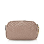 Gucci Matelasse Leather GG Marmont Small Shoulder Bag (SHF-22520)