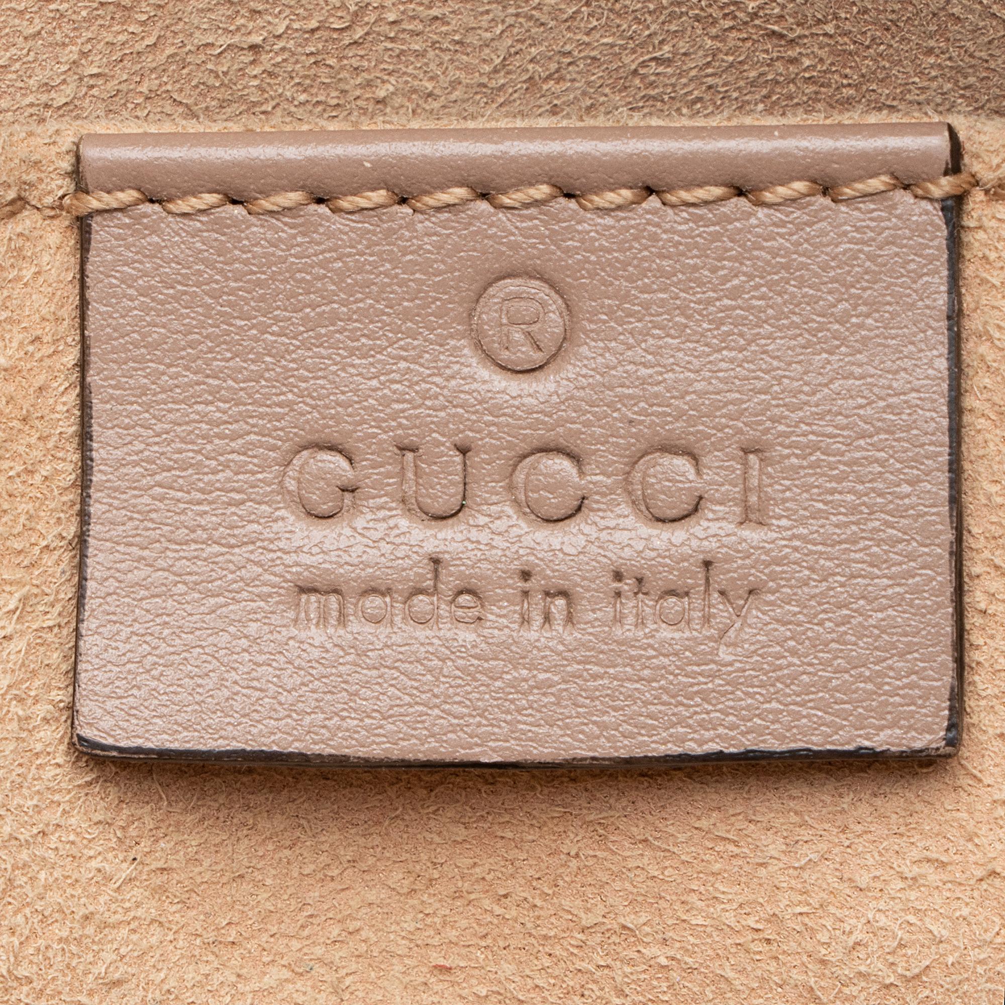 Gucci Matelasse Leather GG Marmont Small Shoulder Bag (SHF-22520)