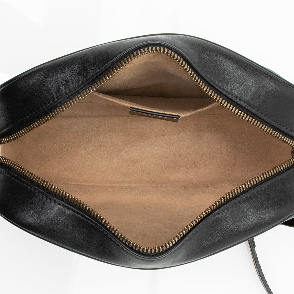 Gucci Matelasse Leather GG Marmont Small Shoulder Bag (SHF-23139)