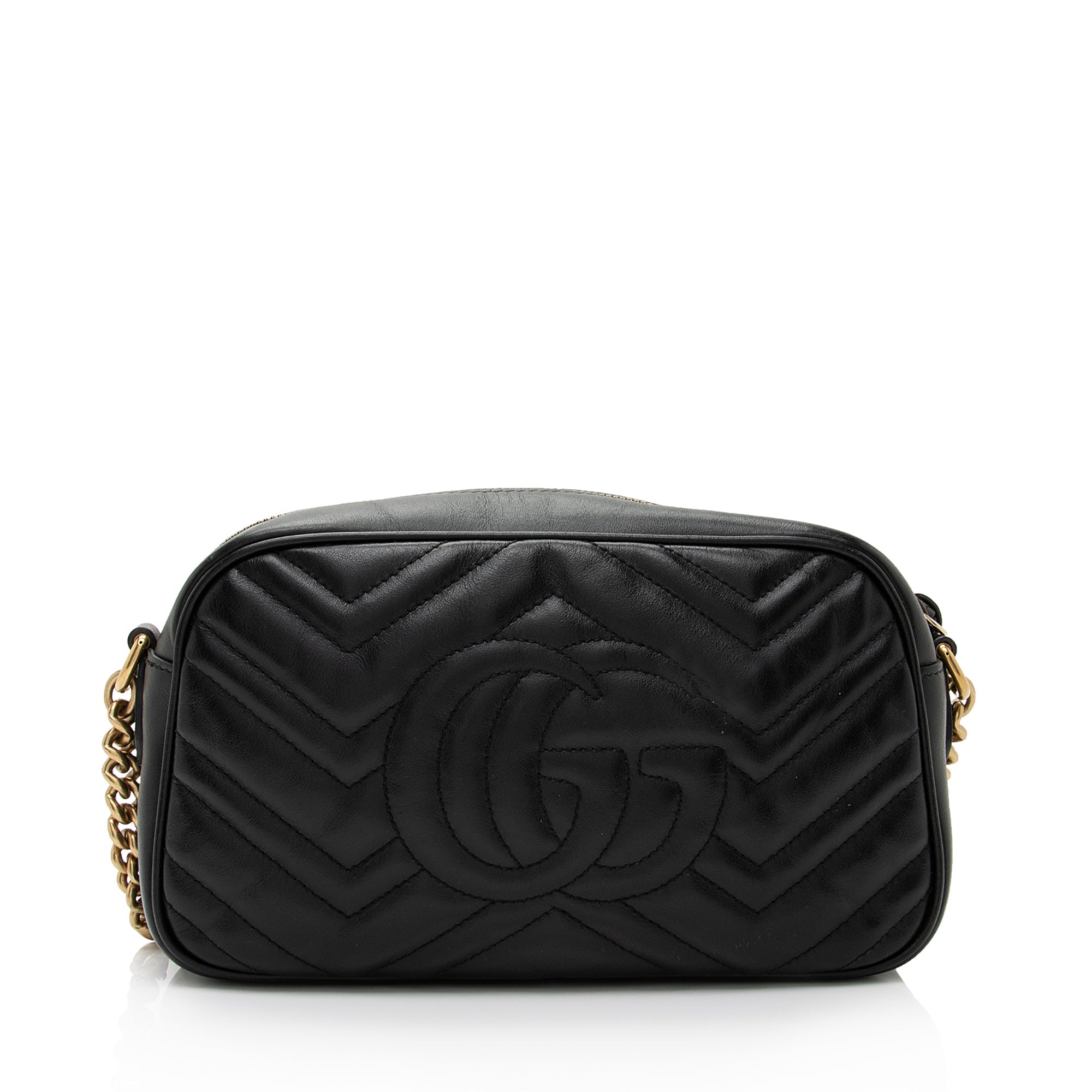Gucci Matelasse Leather GG Marmont Small Shoulder Bag (SHF-I0ITnn)