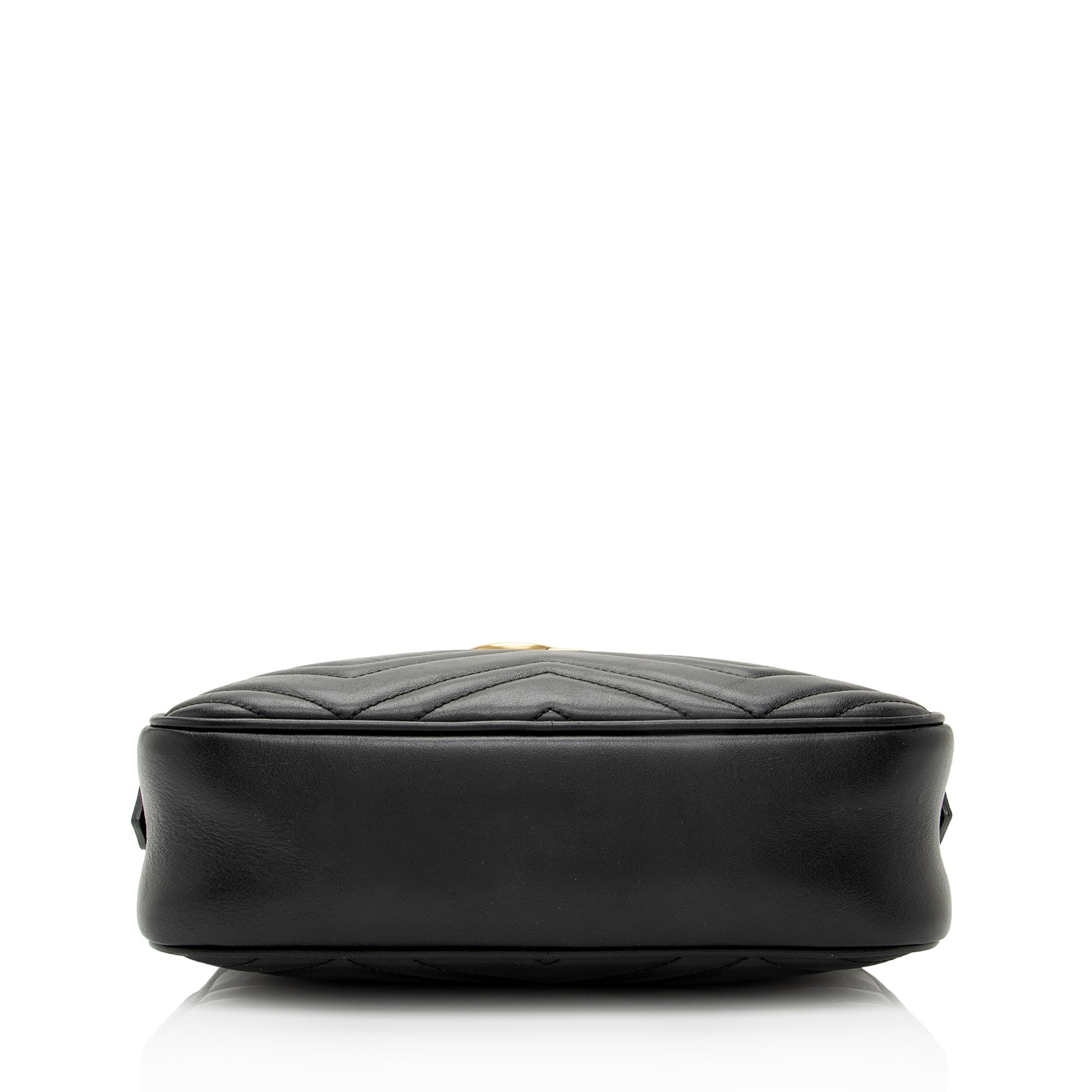 Gucci Matelasse Leather GG Marmont Small Shoulder Bag (SHF-X9kyDa)