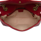 Gucci Matelasse Leather GG Marmont Small Bag (SHF-3fREDC)