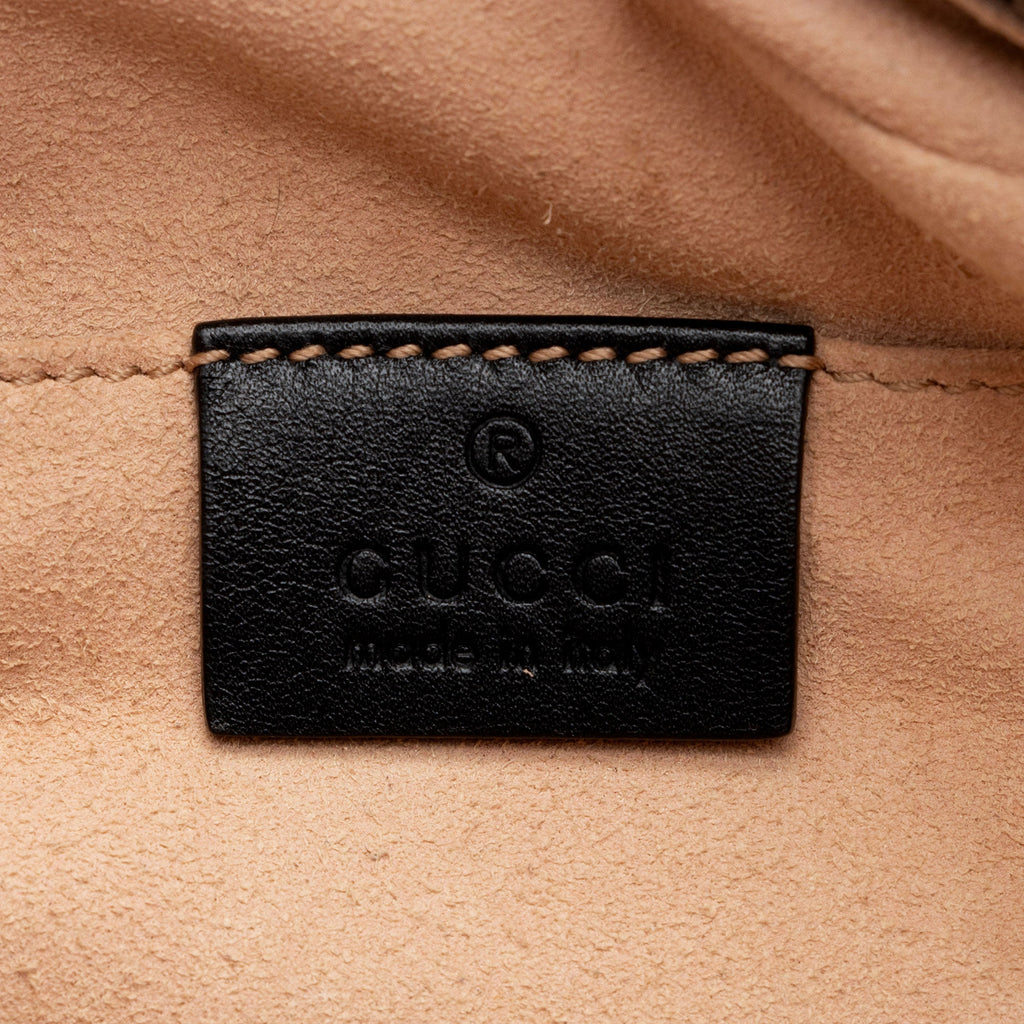 Gucci Matelasse Leather GG Marmont Small Shoulder Bag (SHF-yWuLoN)