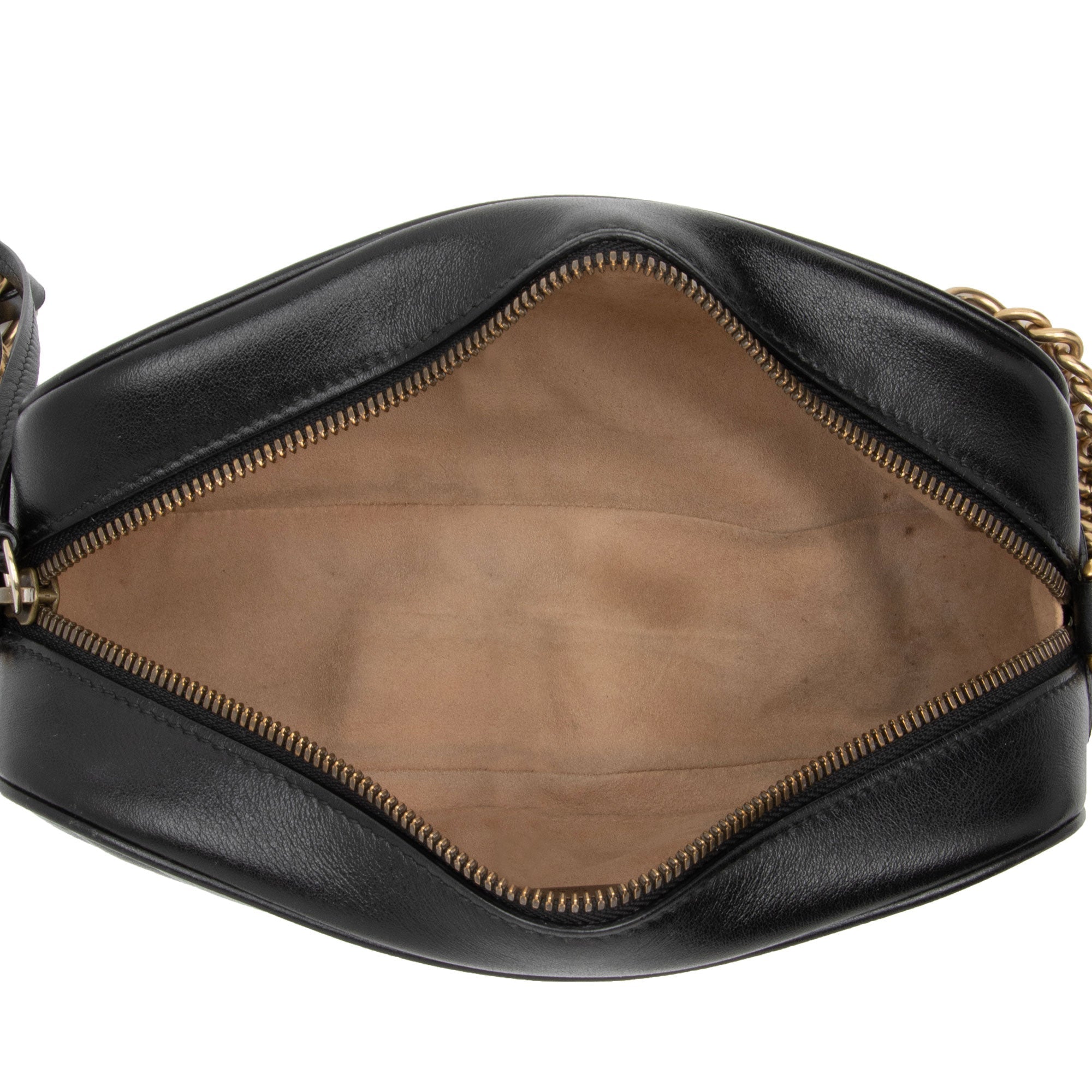 Gucci Matelasse Leather GG Marmont Small Shoulder Bag (SHF-BwQI32)