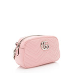 Gucci Matelasse Leather GG Marmont Small Shoulder Bag (SHF-W30FiI)