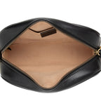 Gucci Matelasse Leather GG Marmont Small Shoulder Bag (SHF-cvEak8)