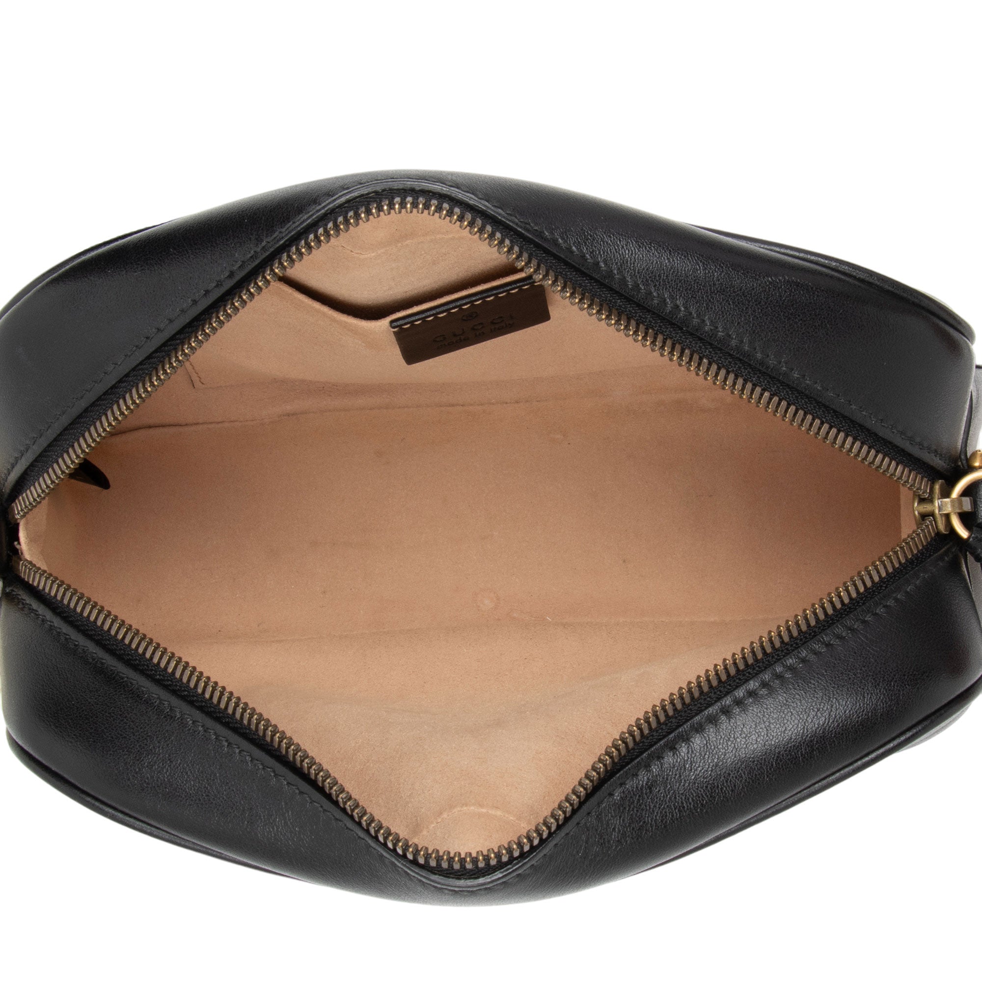 Gucci Matelasse Leather GG Marmont Small Shoulder Bag (SHF-cvEak8)