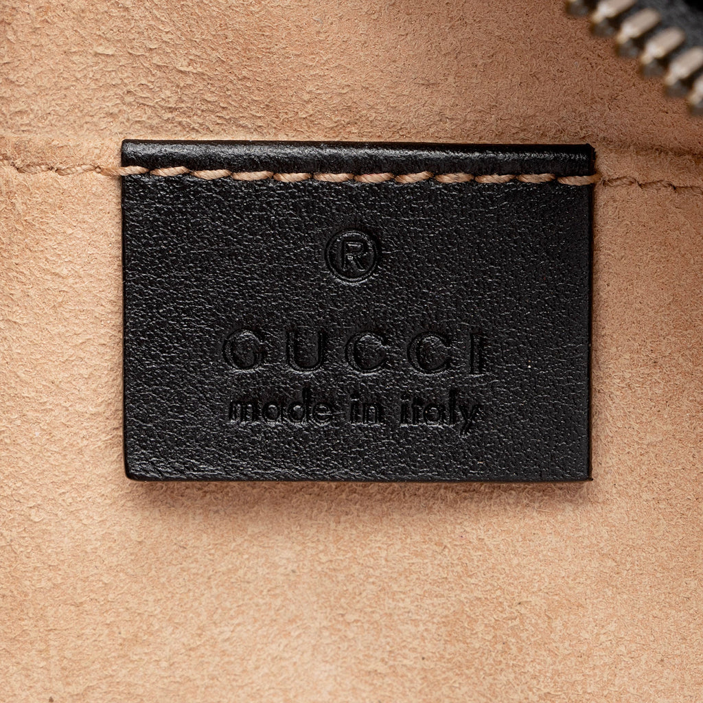 Gucci Matelasse Leather GG Marmont Small Shoulder Bag (SHF-3o6xQ1)