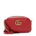 Gucci Matelasse Leather GG Marmont Small Shoulder Bag (SHF-tXCZHO)