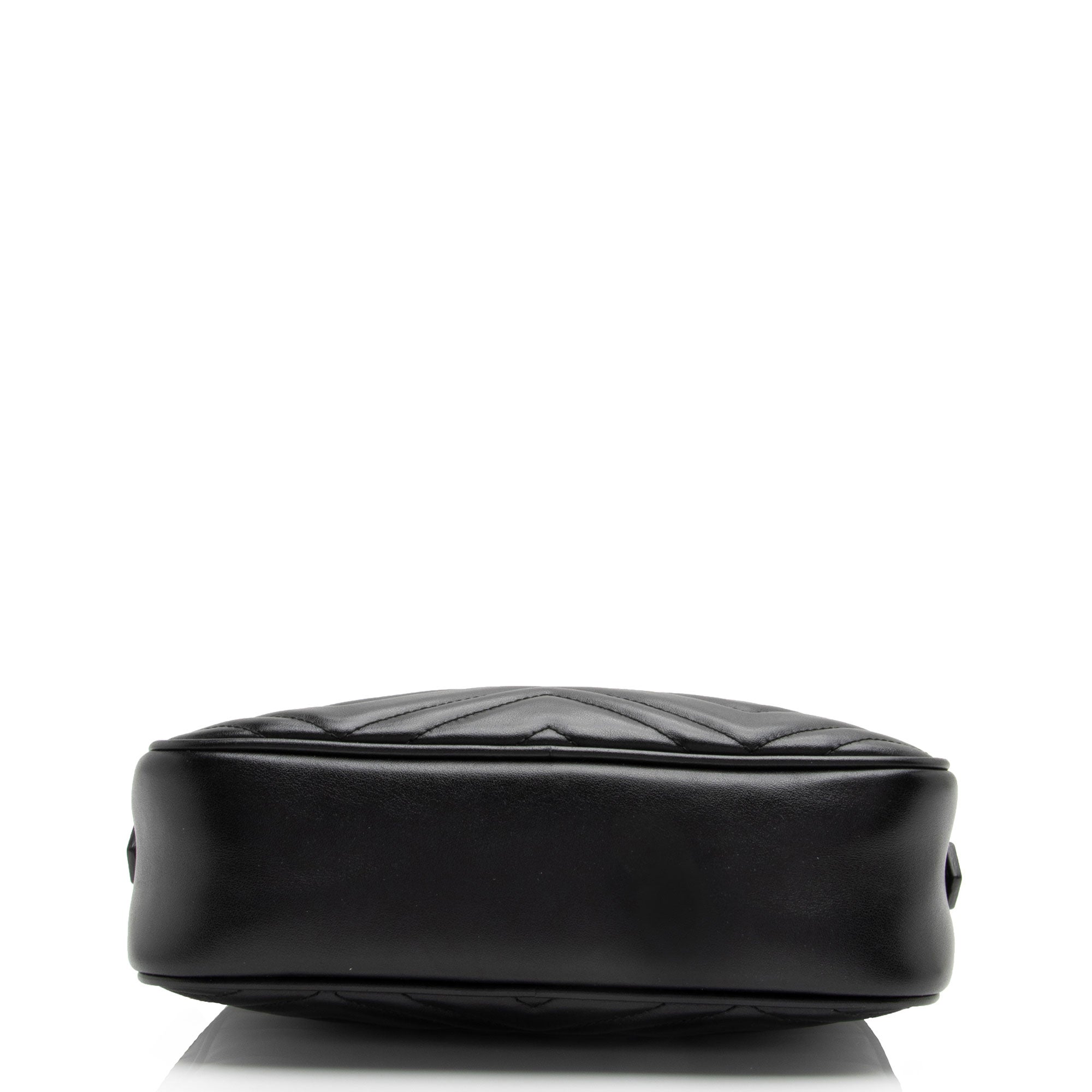 Gucci Matelasse Leather GG Marmont Small Shoulder Bag (SHF-P3q3Nl)