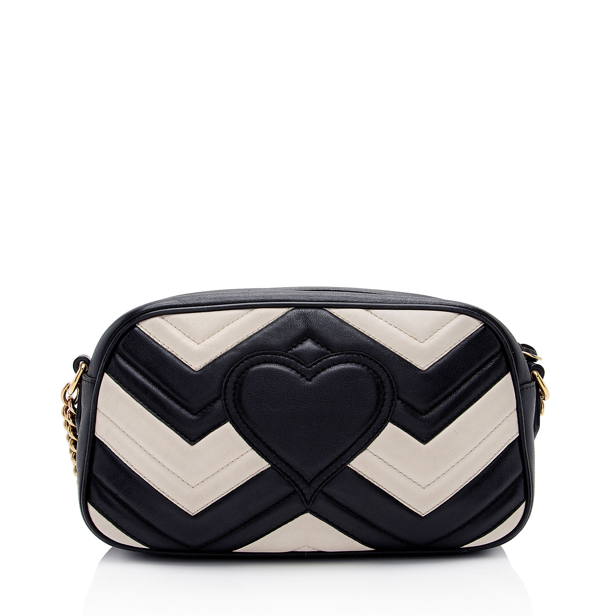 Gucci Matelasse Leather GG Marmont Small Shoulder Bag (SHF-cKg6iD)