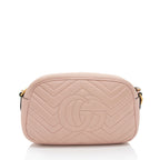 Gucci Matelasse Leather GG Marmont Small Shoulder Bag (SHF-2jUw44)