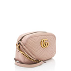 Gucci Matelasse Leather GG Marmont Small Shoulder Bag (SHF-2jUw44)
