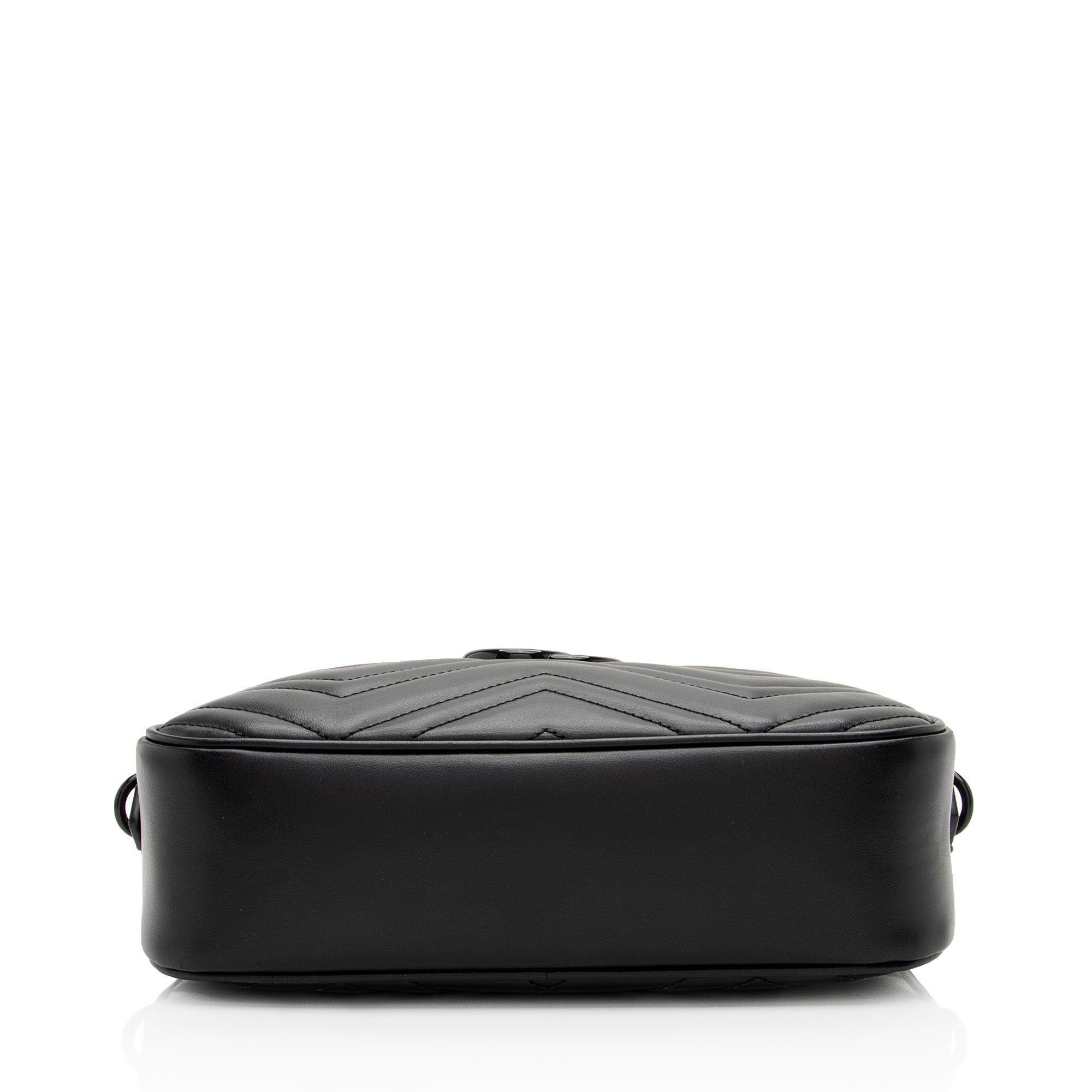Gucci Matelasse Leather GG Marmont Small Shoulder Bag (SHF-sIFM1C)