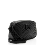 Gucci Matelasse Leather GG Marmont Small Shoulder Bag (SHF-sIFM1C)