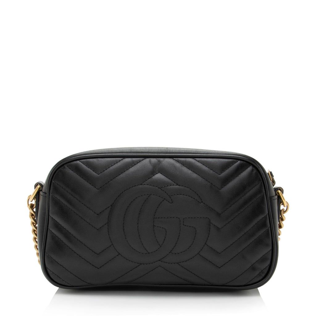 Gucci Matelasse Leather GG Marmont Small Shoulder Bag