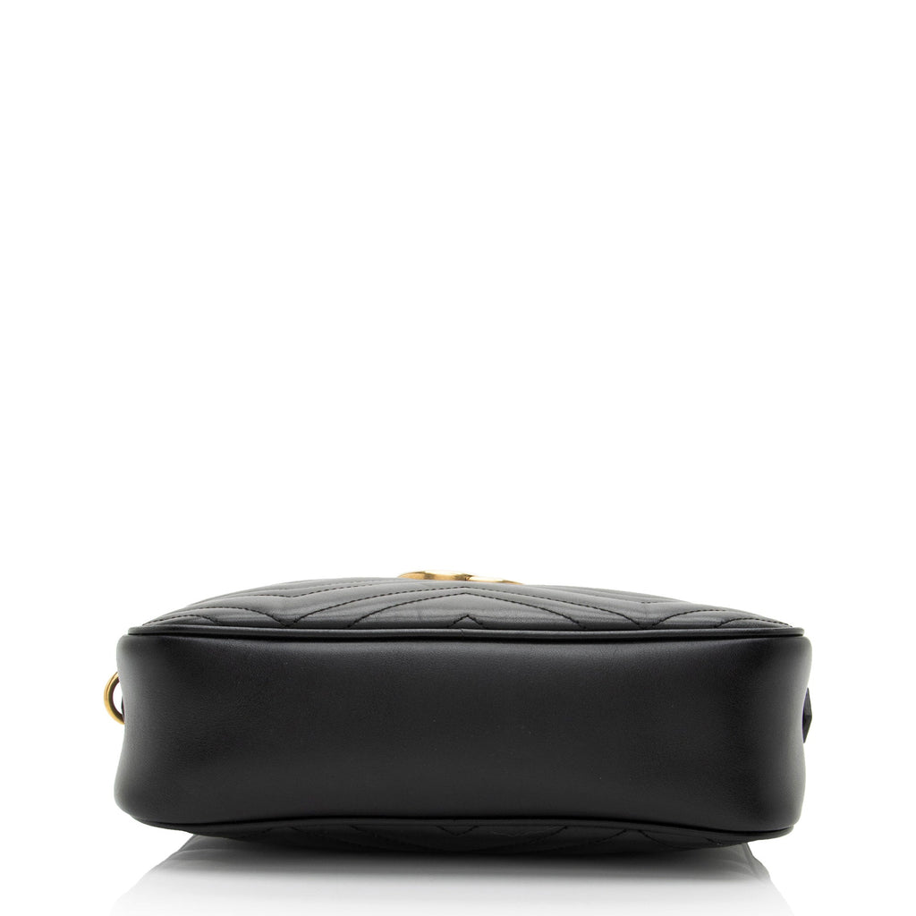 Gucci Matelasse Leather GG Marmont Small Shoulder Bag