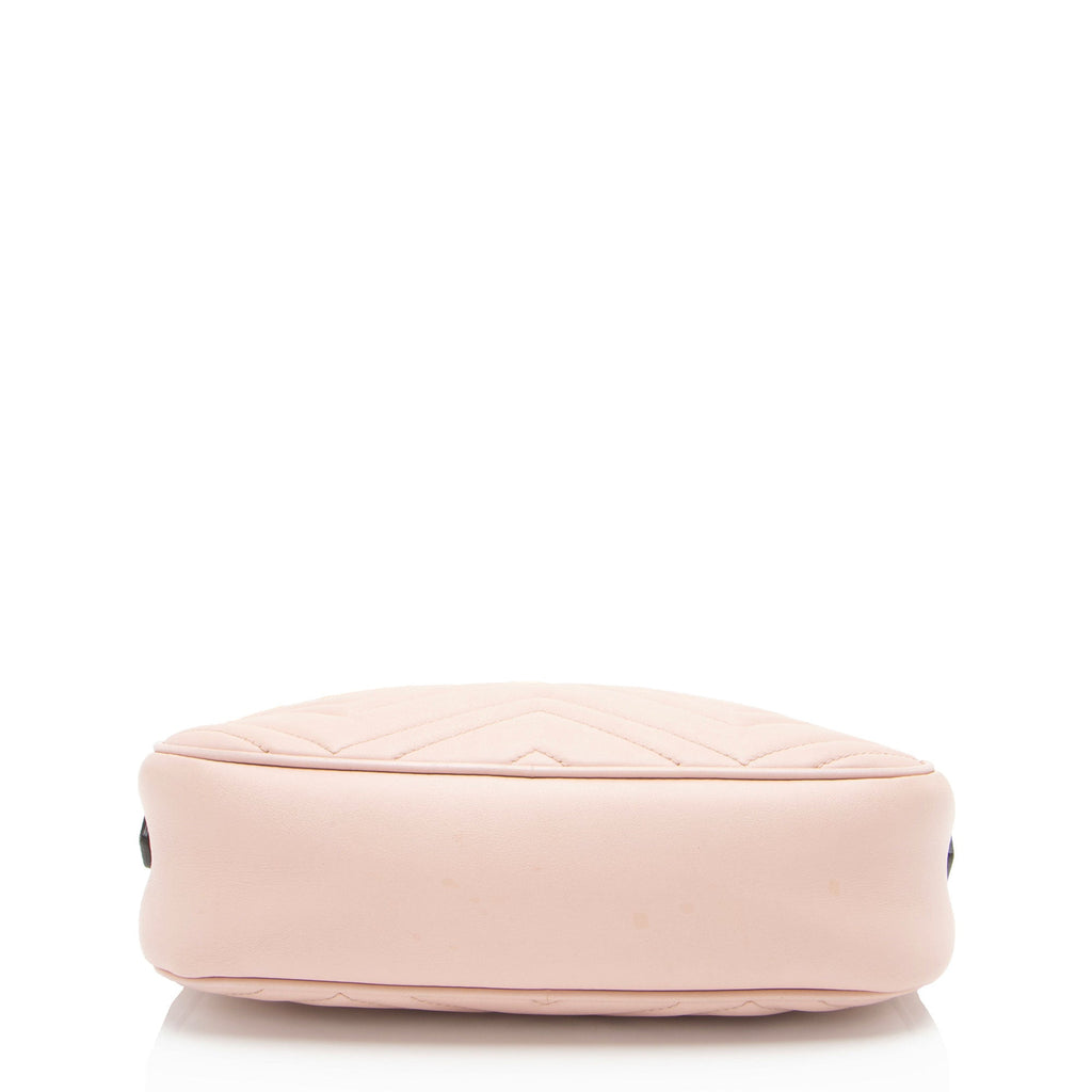 Gucci Matelasse Leather GG Marmont Small Shoulder Bag