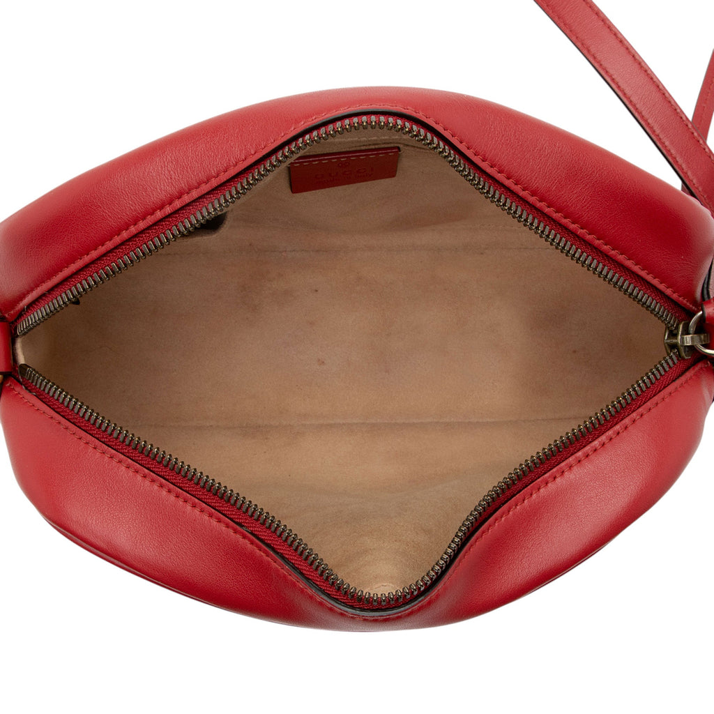 Gucci Matelasse Leather GG Marmont Small Camera Bag