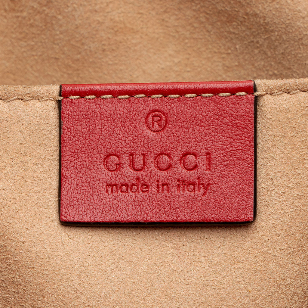 Gucci Matelasse Leather GG Marmont Small Camera Bag