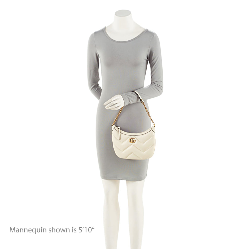 Gucci Matelasse Leather GG Marmont Small Shoulder Bag