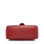 Gucci Matelasse Leather GG Marmont Small Top Handle Bag (SHF-b8y4T7)