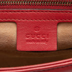 Gucci Matelasse Leather GG Marmont Small Top Handle Bag (SHF-b8y4T7)