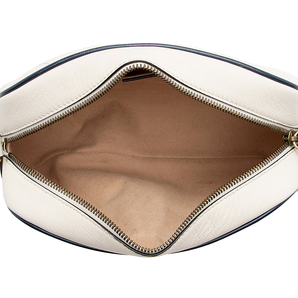 Gucci Matelasse Leather GG Marmont Small Torchon Shoulder Bag (SHF-18441)