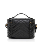 Gucci Matelasse Leather GG Marmont Small Vanity Top Handle