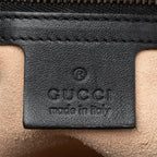 Gucci Matelasse Leather GG Marmont Studded Large Flap Bag