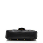 Gucci Matelasse Leather GG Marmont Studded Large Flap Bag