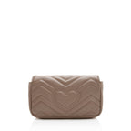 Gucci Matelasse Leather GG Marmont Super Mini Bag - FINAL SALE (SHF-22182)