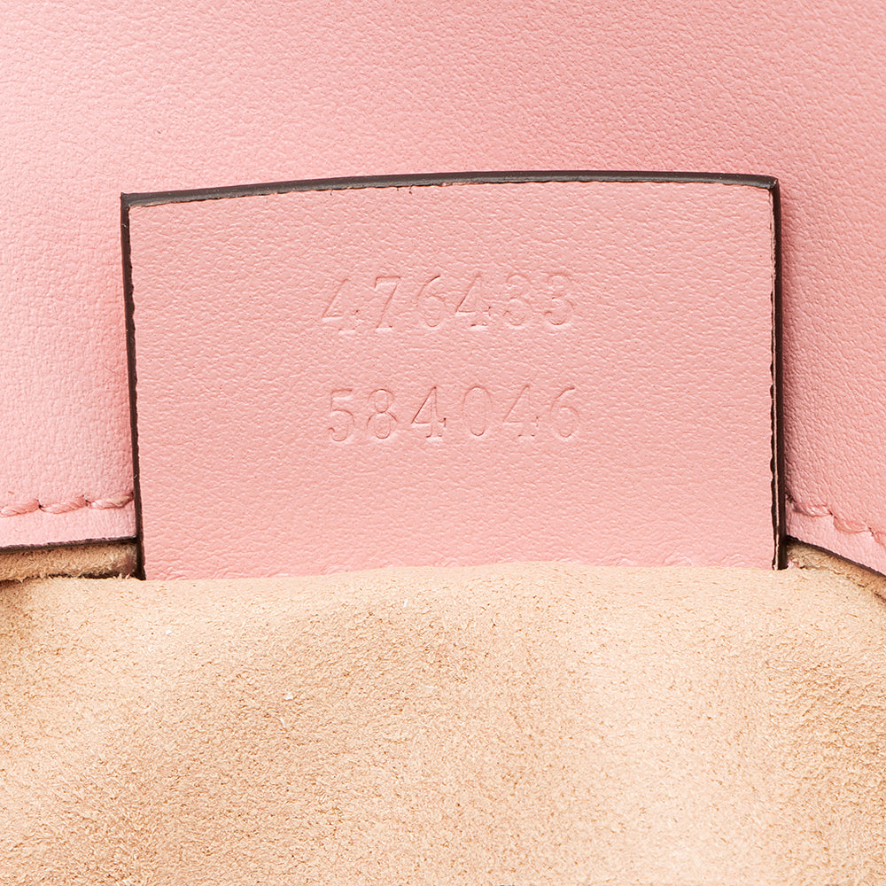 Gucci Matelasse Leather GG Marmont Super Mini Bag (SHF-19506)