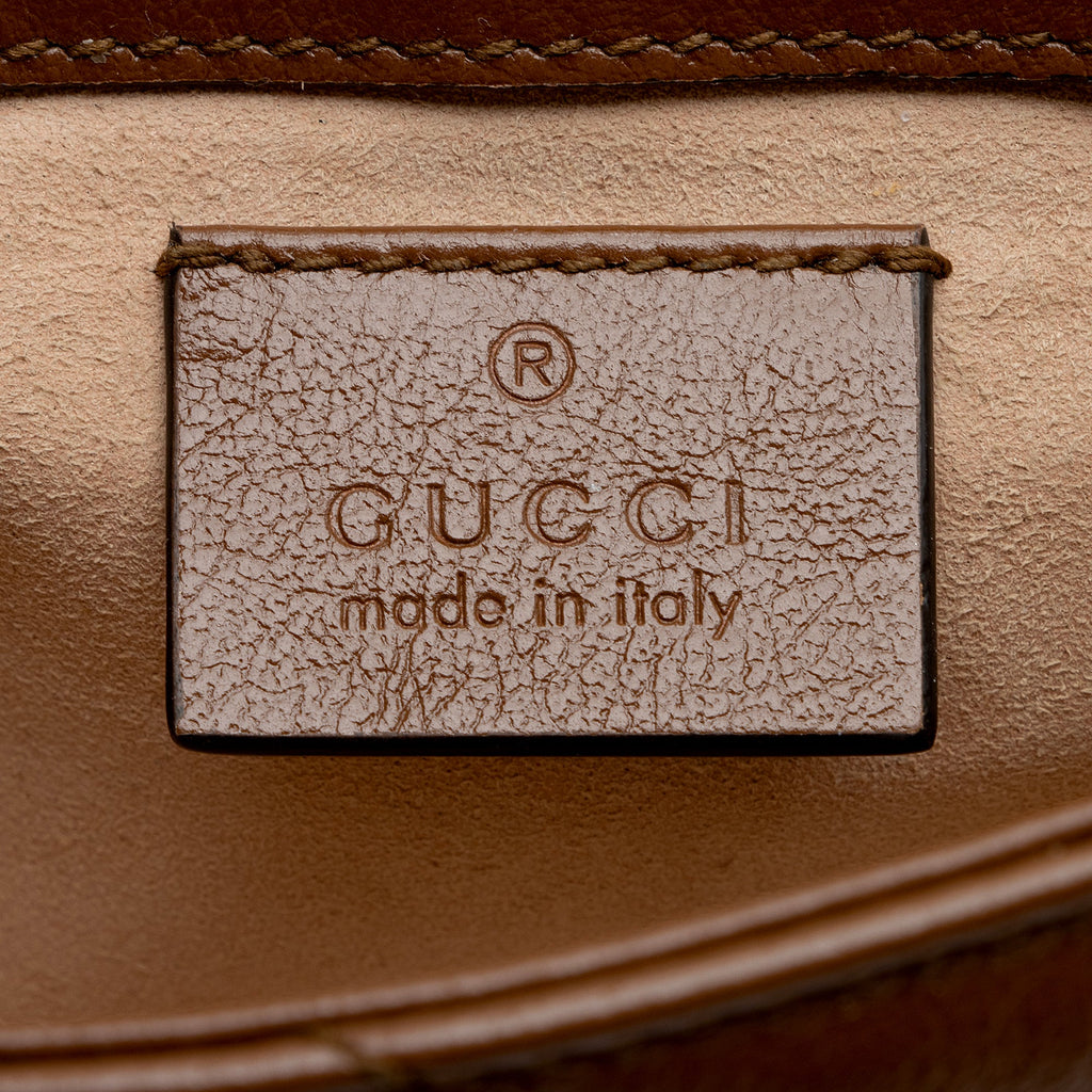 Gucci Matelasse Leather GG Marmont Super Mini Bag (SHF-E9ZcFF)