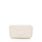 Gucci Matelasse Leather GG Marmont Super Mini Flap Bag (SHF-4vMIDn)