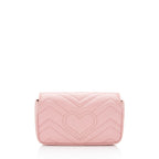 Gucci Matelasse Leather GG Marmont Super Mini Flap Bag (SHF-YnNOt3)