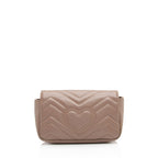 Gucci Matelasse Leather GG Marmont Super Mini Flap Bag - FINAL SALE (SHF-YgIgn9)
